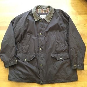 Woolrich Sable Plaid Cotton Lined Insulated Coat